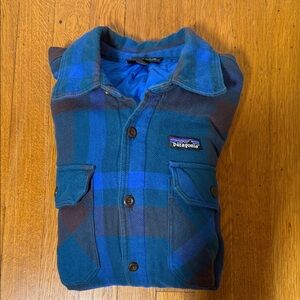 Patagonia Men’s Insulated Fjord Flannel Jacket Small